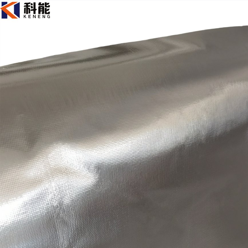 Eco-Friendly Recyclable Four Layer Fiberglass Composite Fabric Sustainable Metal Foil for Packaging Solutions