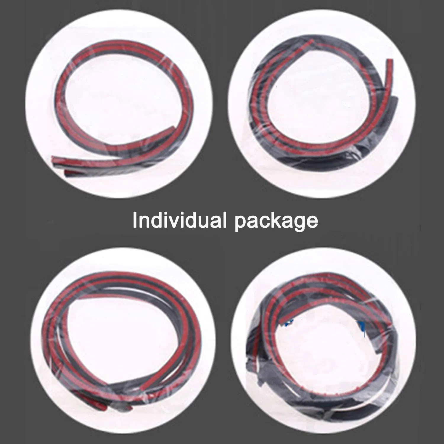 Door Seal Auto Rubber Strip Kit for Te-SLA Car Door (Front Door / Pillar / Rear Door) , Self Soundproofing & Noise Reduction