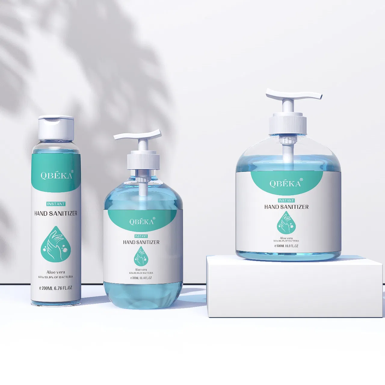 Qbeka Alcohol Antibacterial Hand Sanitizer Hand Gel