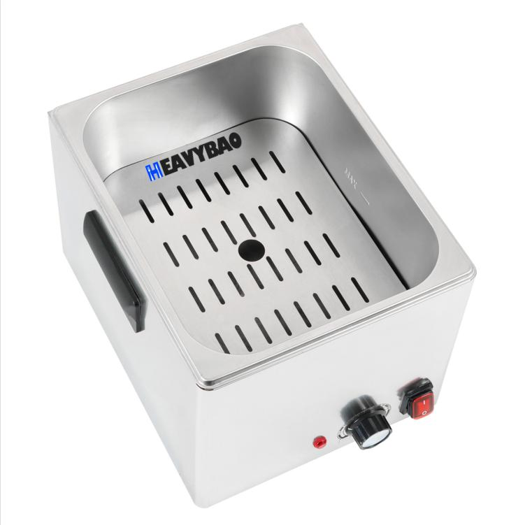 Heavybao Low Temperature Slow Food Cooker Warmer with Hinge Cover Warming Station for Catering Equipment