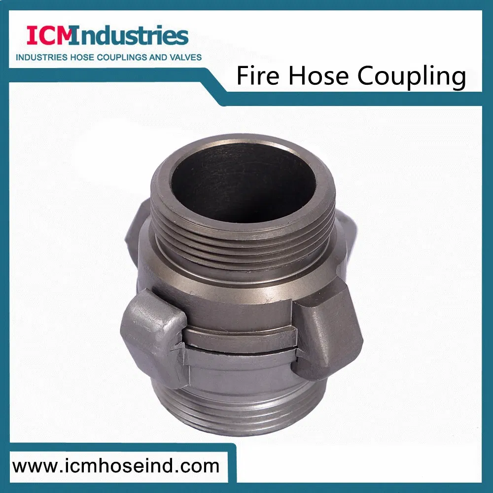 Aluminium Forest Fire Hose Adapter Male End
