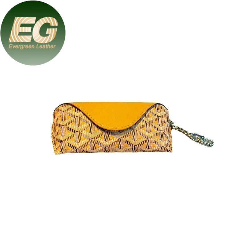 Emg7437 Luxury Personalized Customizable Sports Clip on Soft Eye Case for Glasses Folding Show Display and Sun Custom Logo Glasses Cases