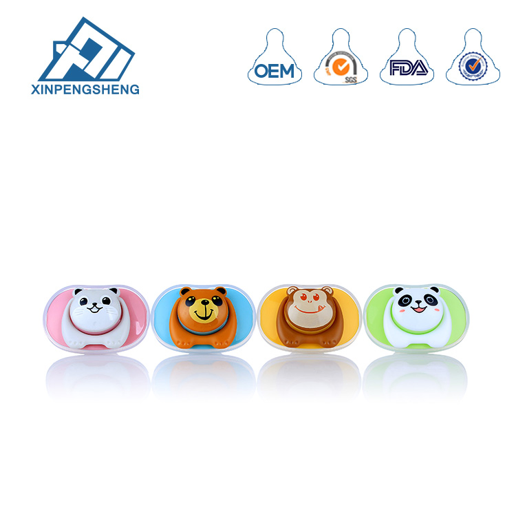 BPA Free Baby Pacifier with Soft Nursing Nipple