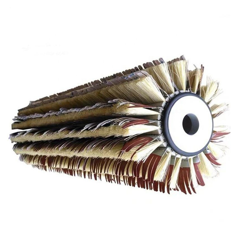 Industrial Round Sisal Sandpaper Roller Brush for Wood Sanding and Polishing