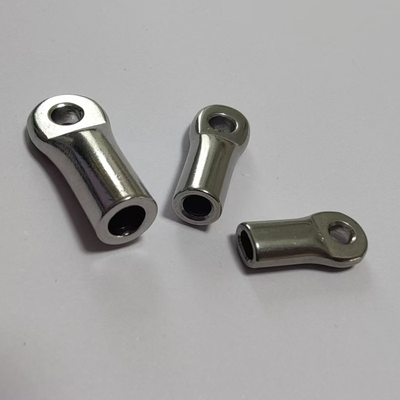 Machine Swage Stainless Steel Eye Terminal for Compact Wire Rope