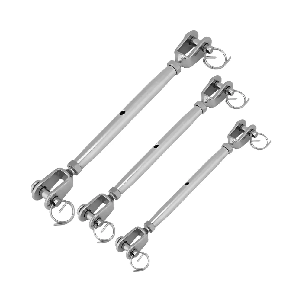 Durable 304 Stainless Steel Turnbuckle Rigging Screws for Heavy Industry