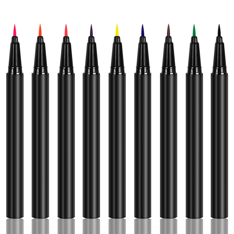 Liquid Eyeliner Pen Long Wearing Matte Black Eyeliner Waterproof Eye Liner Pencil