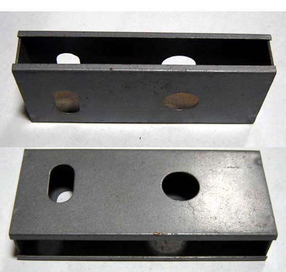 Steel Lock Cover for Ornamental Metal Gate