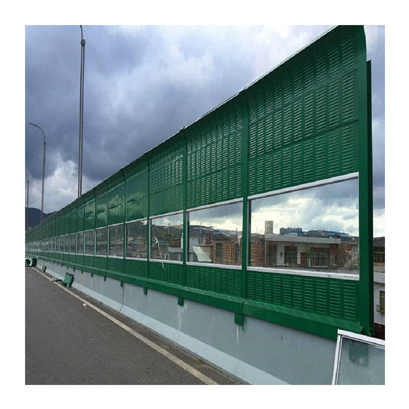 Residential Soundproof Galvanized Steel Noise Barrier Acoustic Barriers Highway Sound Barrier Acoustic Fencing