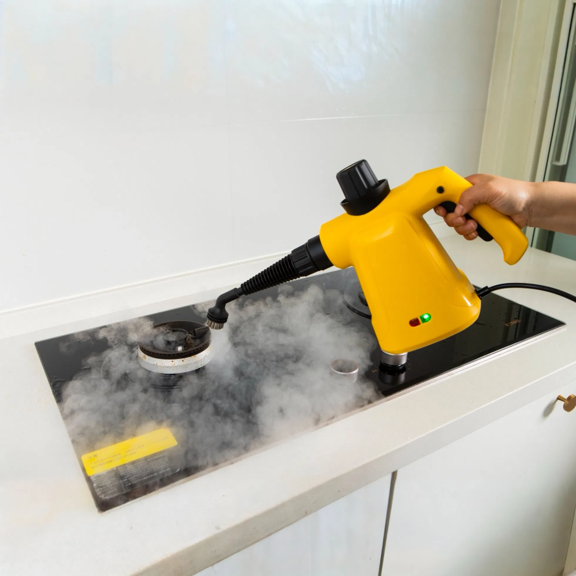 Amazon Hot Sale Long Life High Power Small Size Handheld Steam Cleaner for Car Washing Sofa Cleaning Carpet Cleaning Range Hood Cleaning