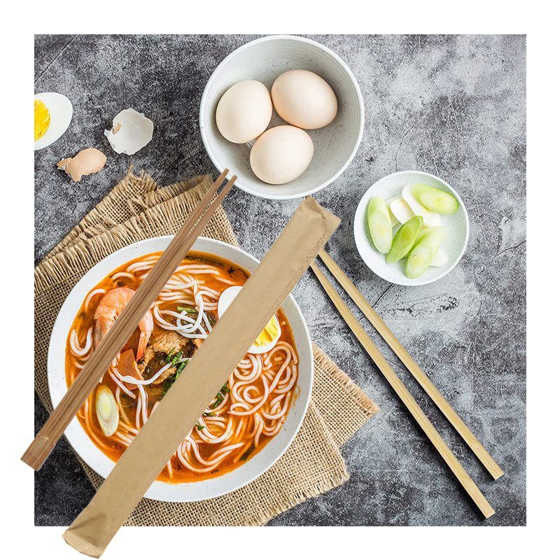 New Design Wholesale Sushi Stick 100% Natural Bamboo Tableware Japanese Disposable Chopsticks