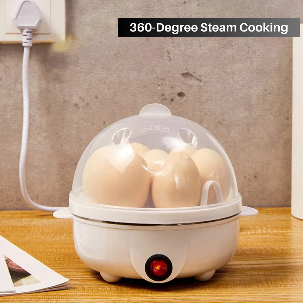 Scrambled Quick Breakfast Auto Shut off Rapid Electric Piercer Egg Cooker Boiler