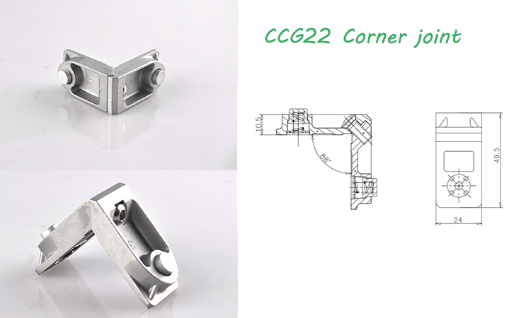 Stainless Steel Window Connector Coner Device