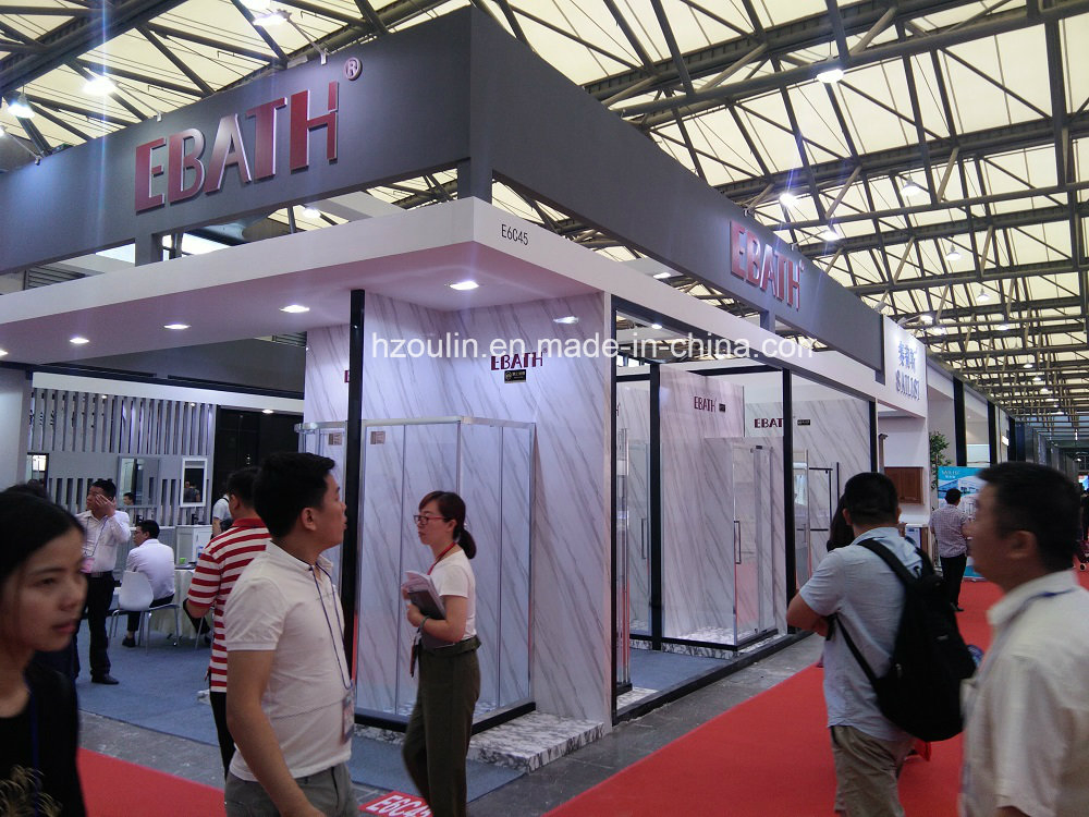 Walk in Glass Panel with Side Foldable Panel-Nano Design Glass