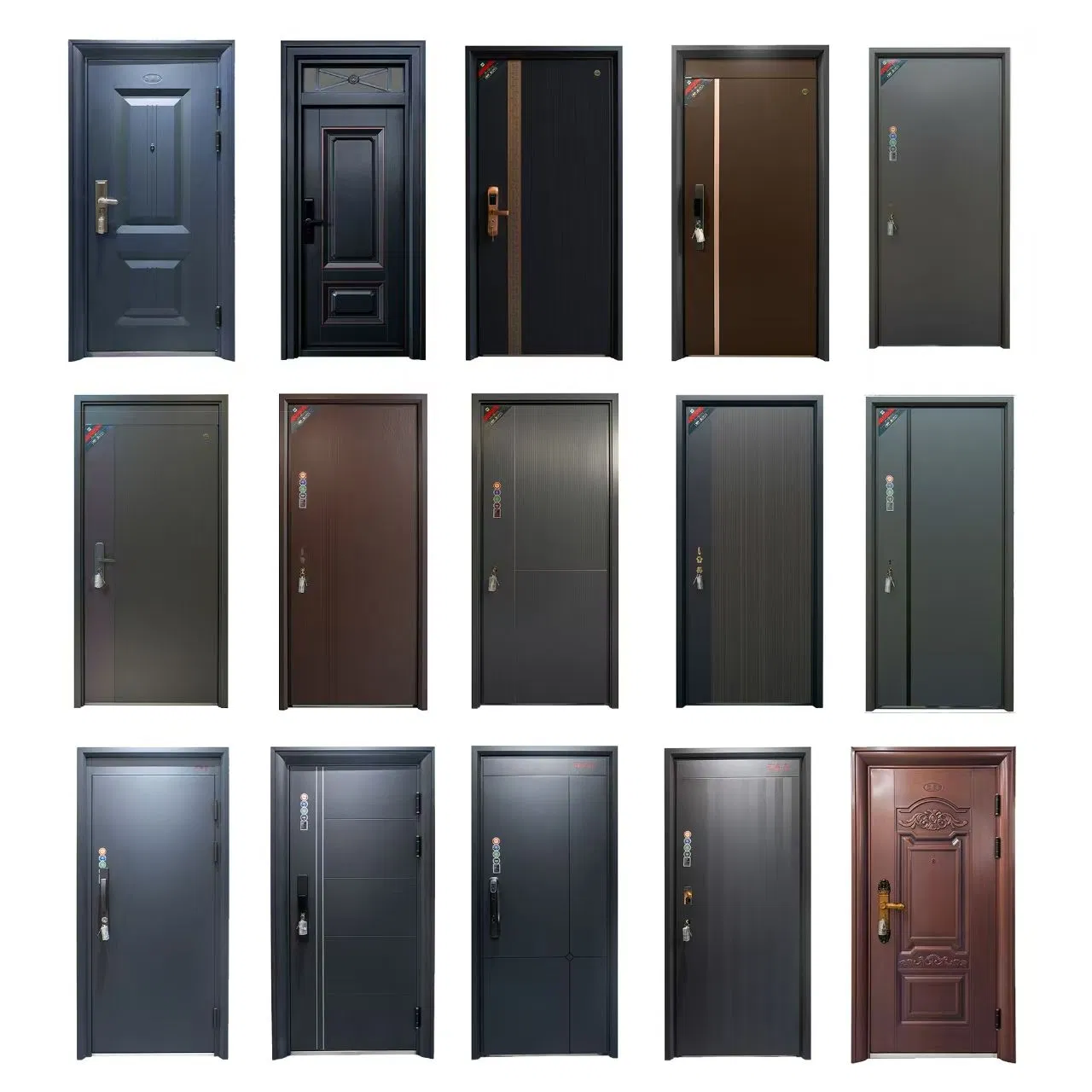 Входная металлическая дверь Win-Star с WPC покрытием