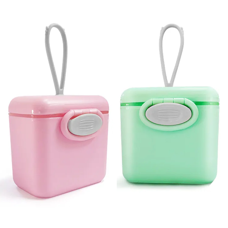 Beautiful Practical Sealing Performance with a Spoon PP Milk Powder Box