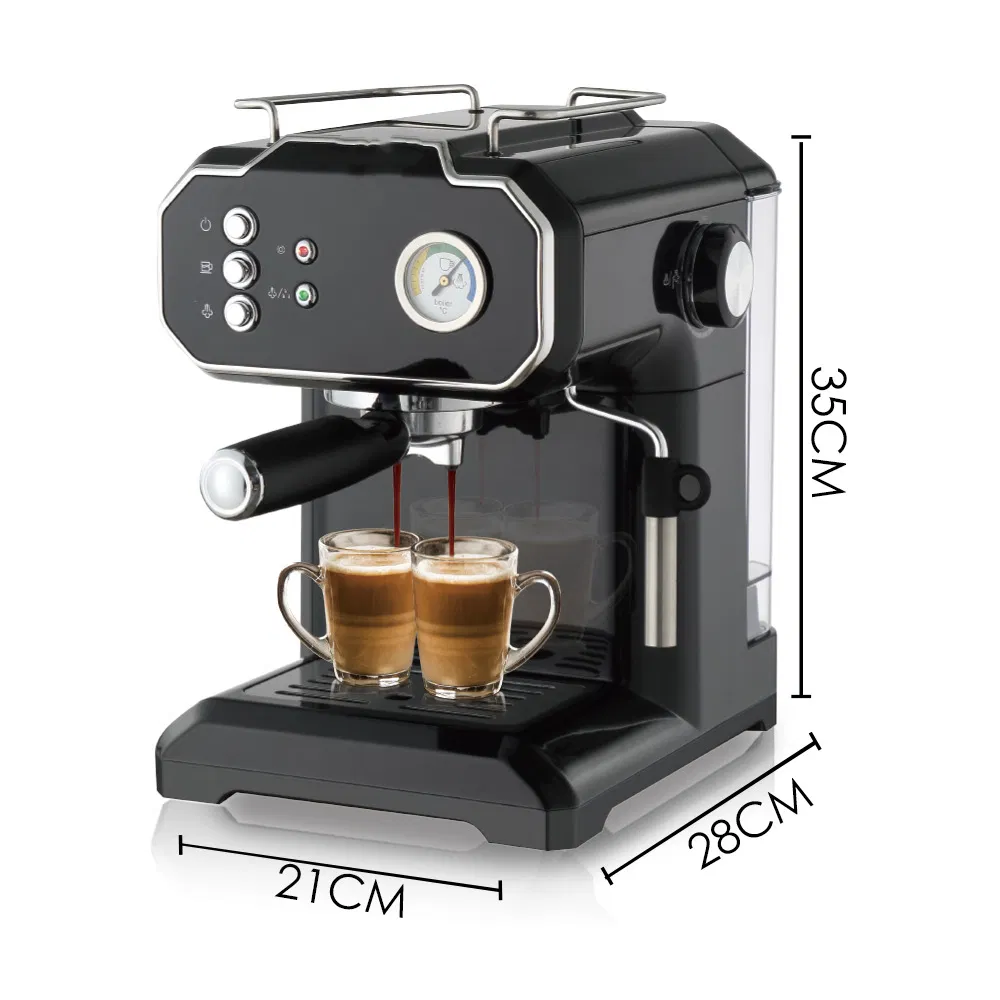 New Arrival Espresso Coffee Machine Stainless Steel Body Coffee Maker