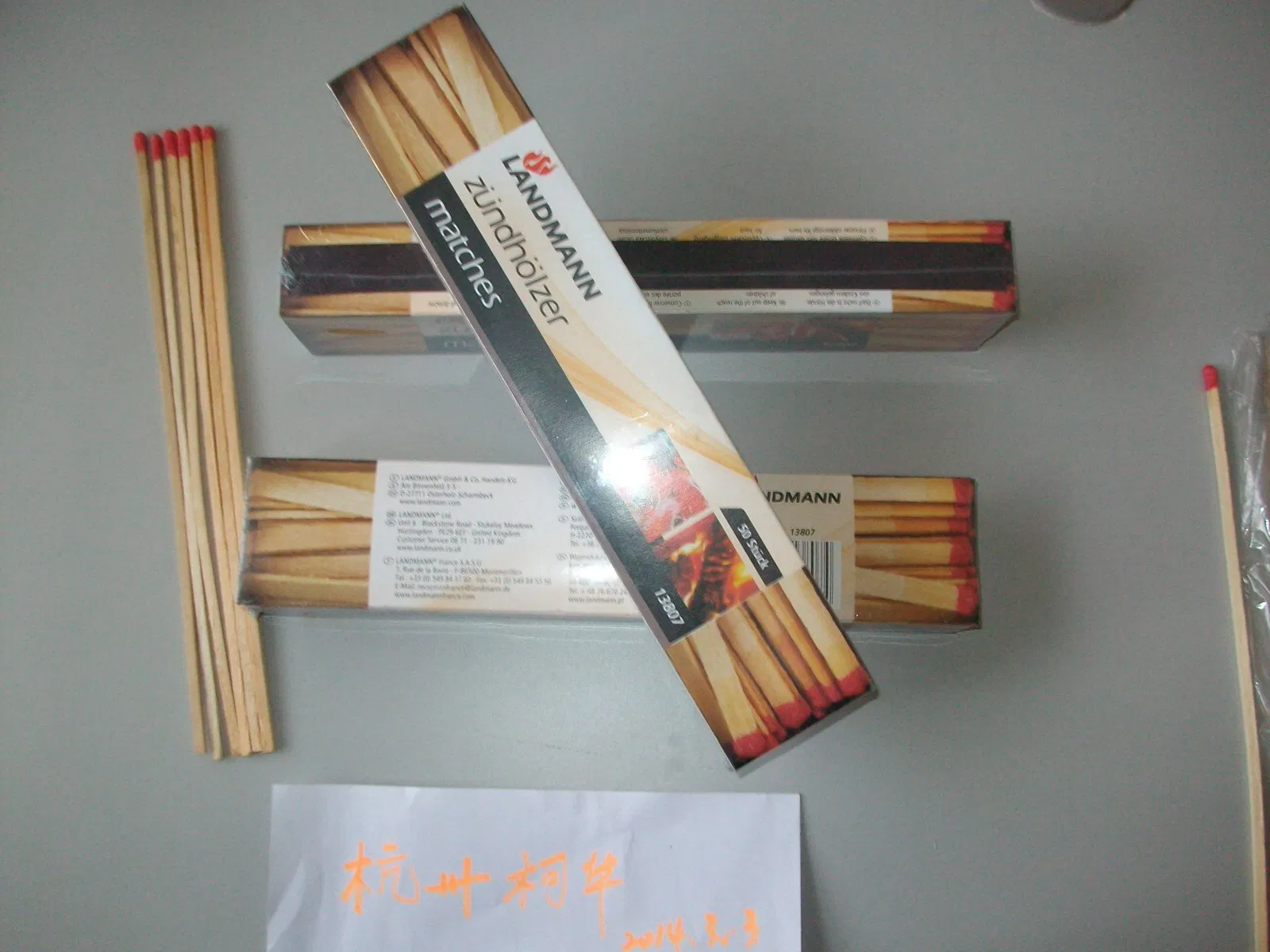 Long Match Fireplace Wood Match