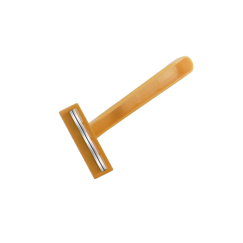 Promotional Cheap Price Plastic Handle Twin Blade Hotel Razor