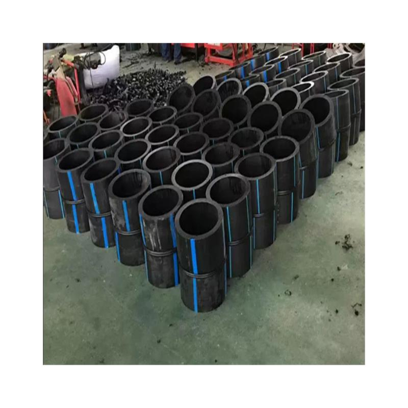 Zhongcai Pipe Fittings Equal Cross PE Welding for Water Supply Plastic Tube