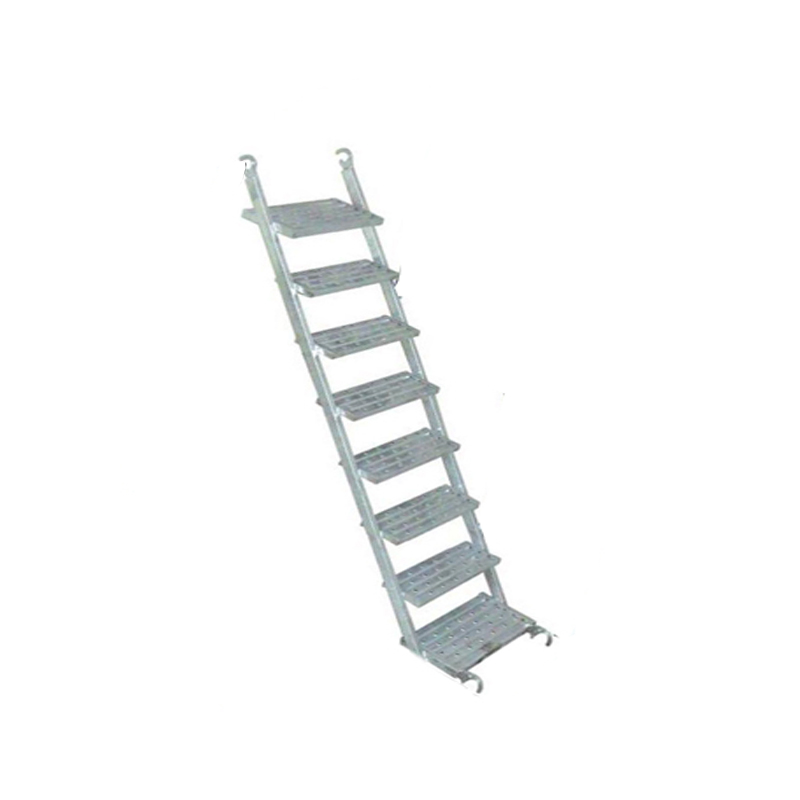 Steel Staircase Complete with Landing & Handrails for Ringlock Scaffolding Tower