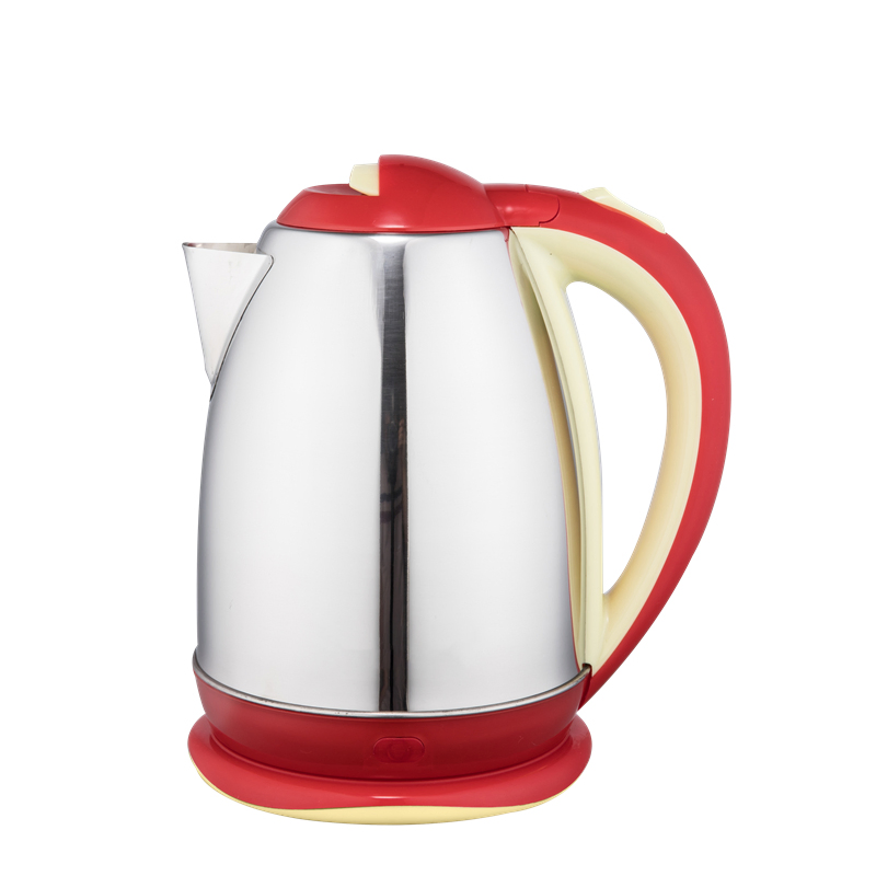 Home electric kettle kitchen appliance water kettle Orange stainless steel CE CB tea electric kettle