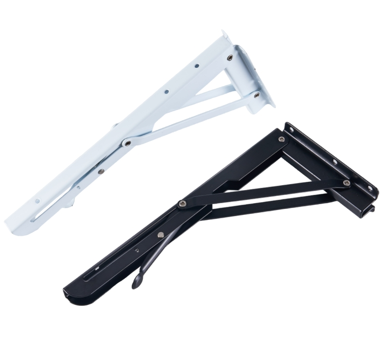 Heavy-Duty Folding Bracket for Secure Wall Mounting Solutions Furniture Hardware