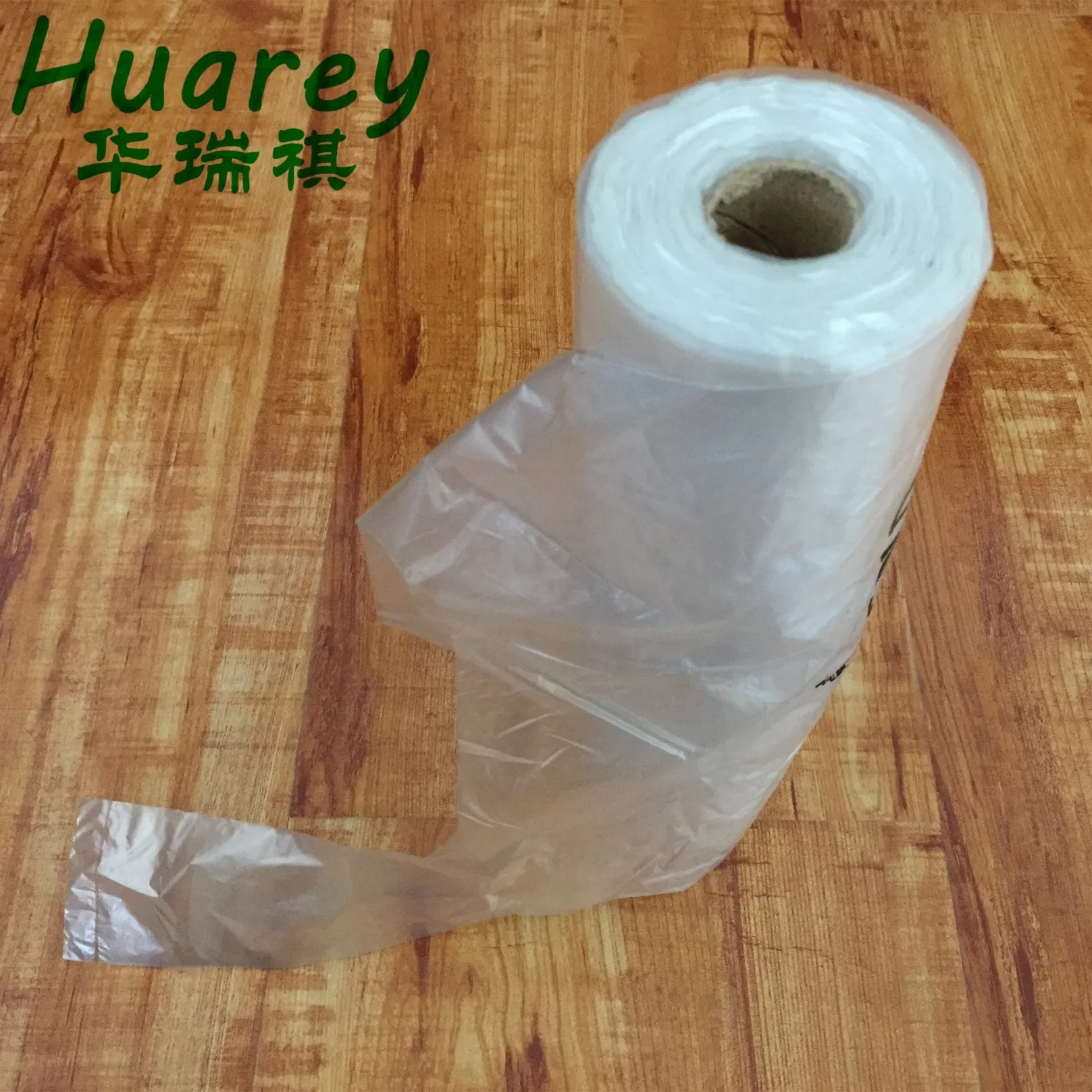 HDPE LDPE Clear Plastic T-Shirt Bag on Roll