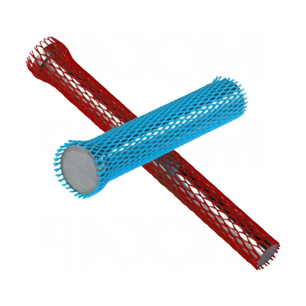 Fluid Power Masking&Protective PE Expanding Packaging Sleeves Mesh Netting Plastic Protective Net