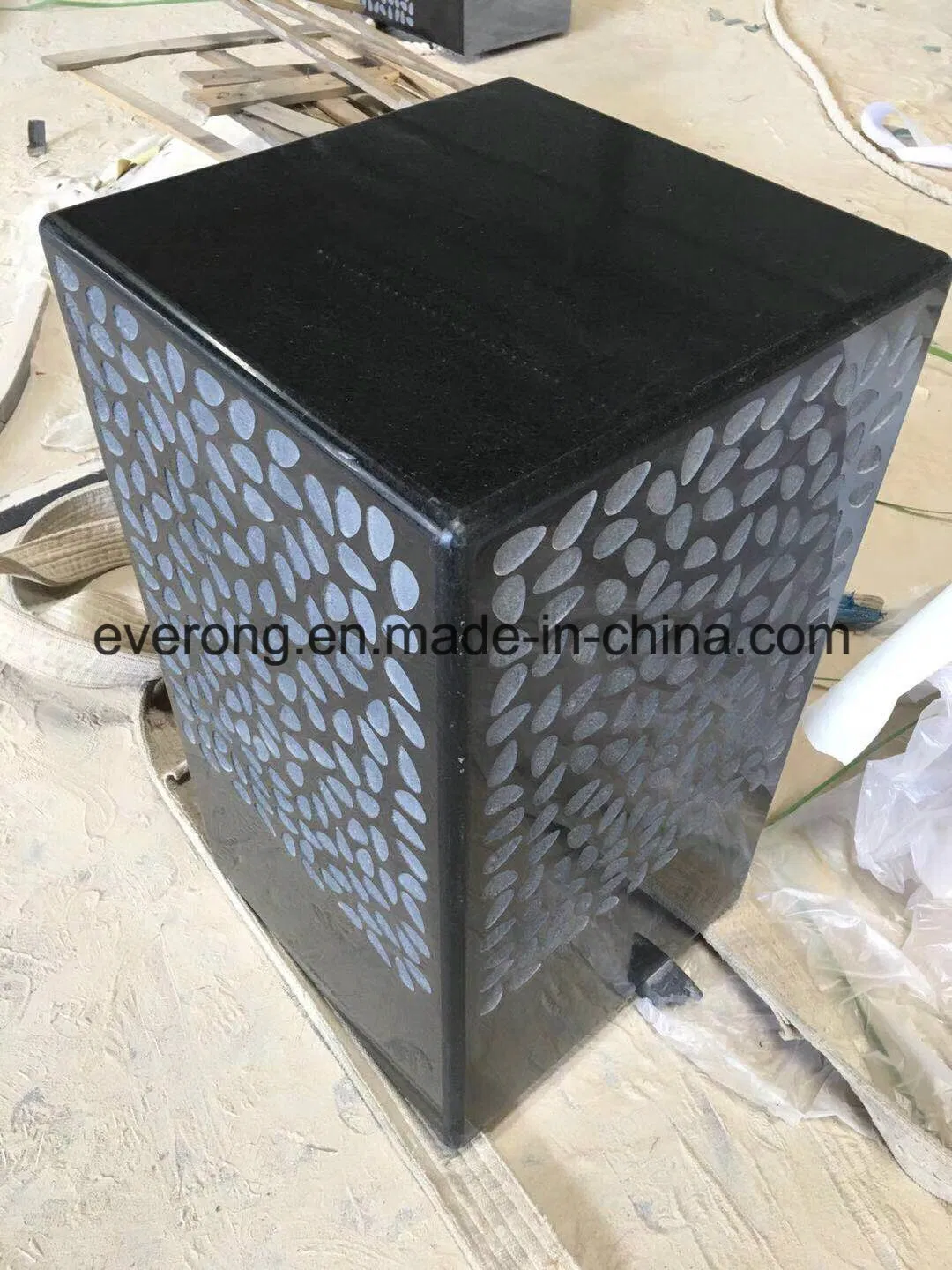 High Polished Basalt Block for Landscaping Decoration