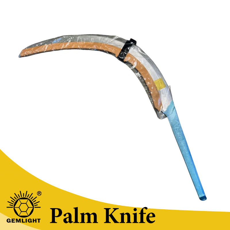 Multi-Purpose Palm Nut Fiber Separator Knife and Harvesting Tool Combo