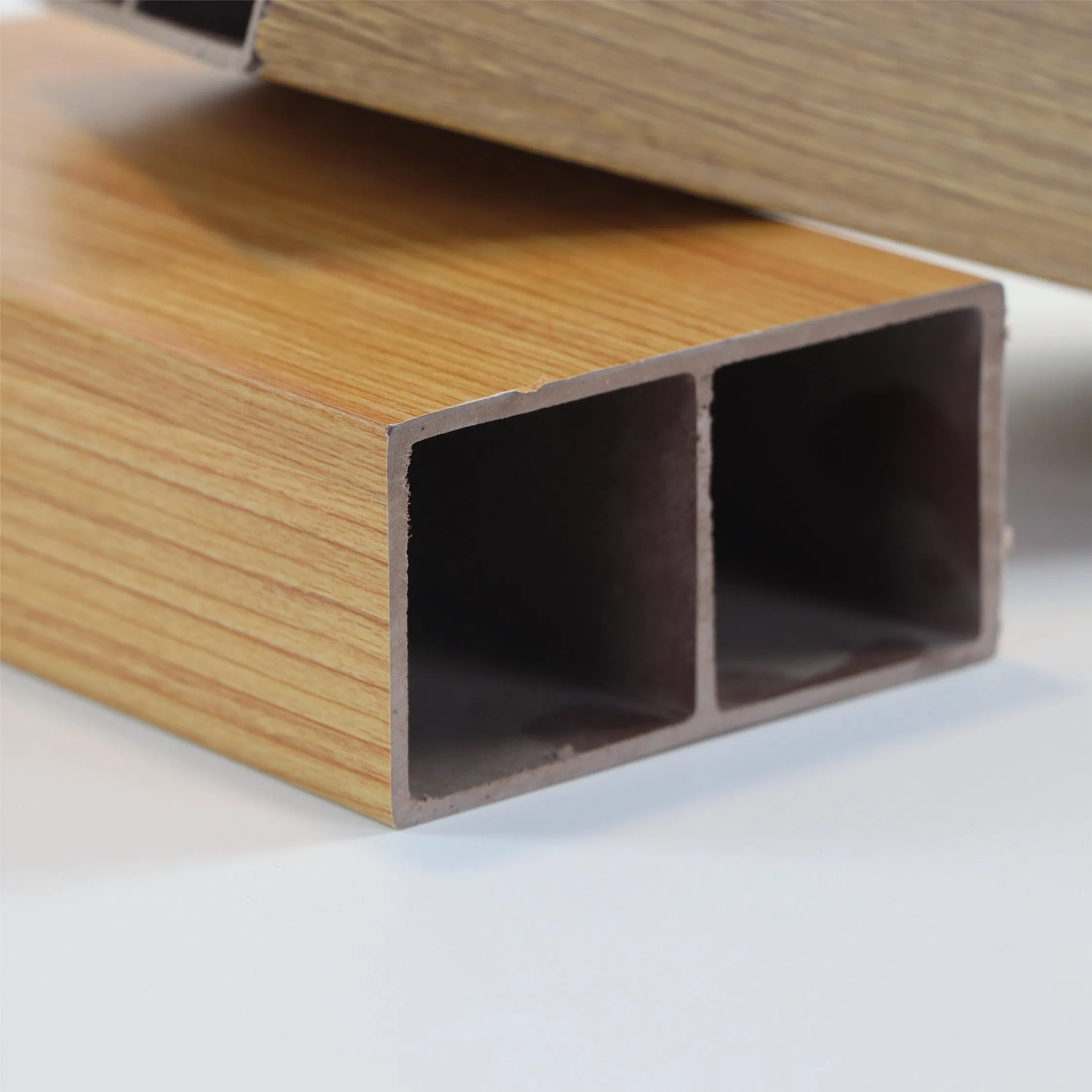 WPC Square Tube for Indoor Decrotive Factory Supplier Plastic Wall Panel