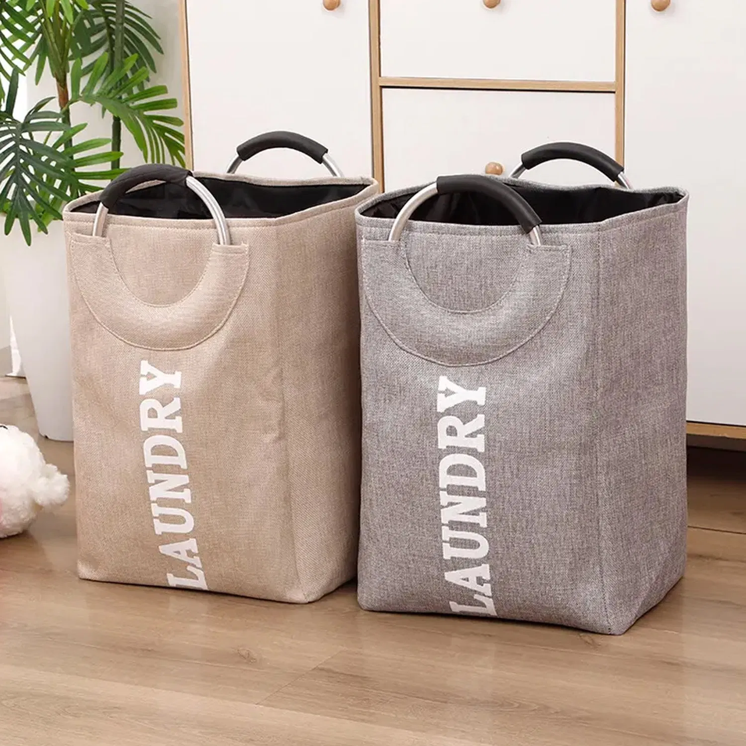 Household Storage Bag for Quilts & Dirty Clothes EVA Travel Moving Packing Basket
