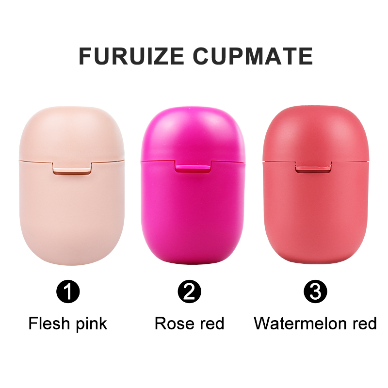Portable Menstrual Cup Case Medical Silicone Leak-Proof Lady Women Menstrual Period Cup Storage Case Sterilizer Box Cupmate