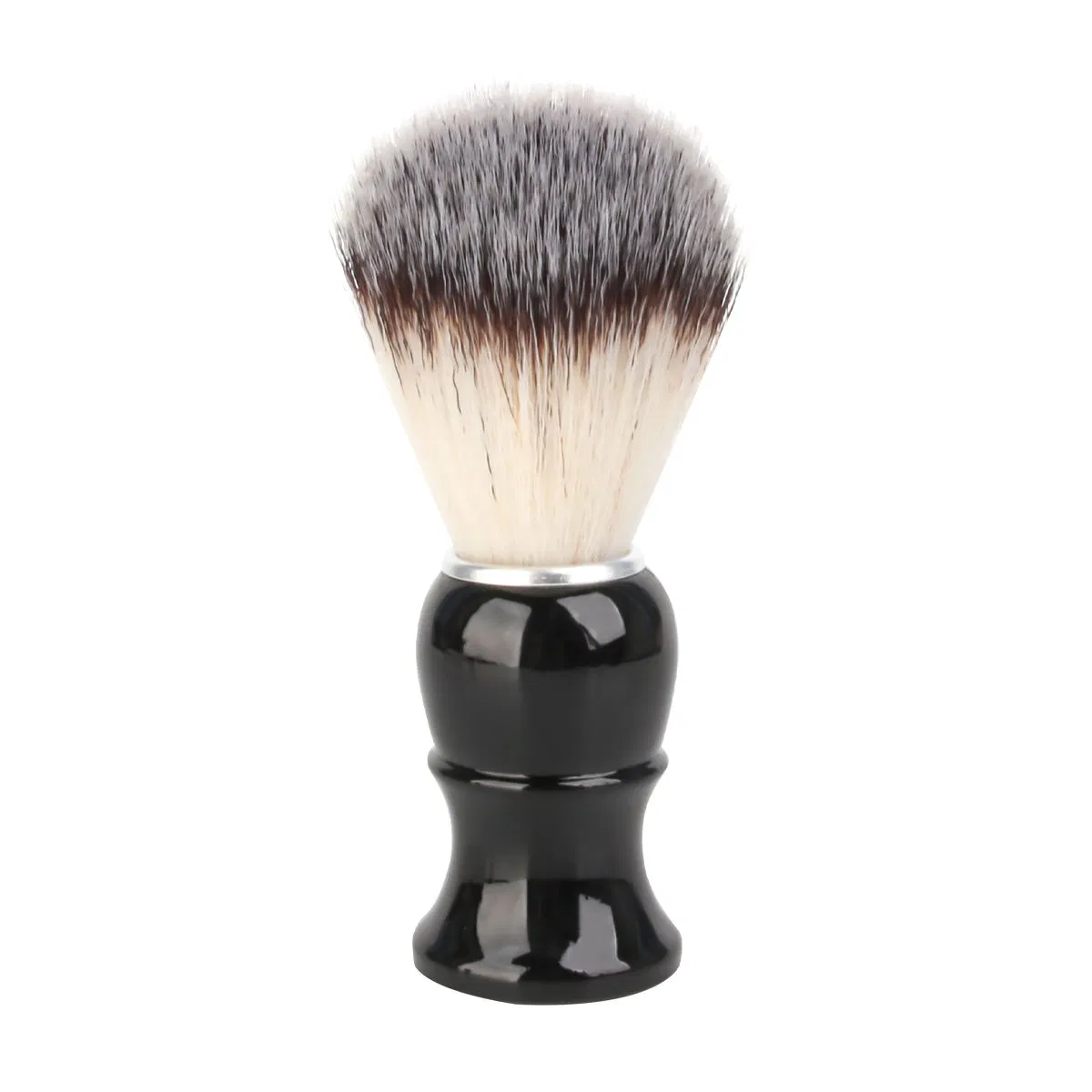 Wholesale Custom Logo Silver Tip Badger Shaving Brush Toothbrush Beard Brush with Metal Handle Shaving Brush