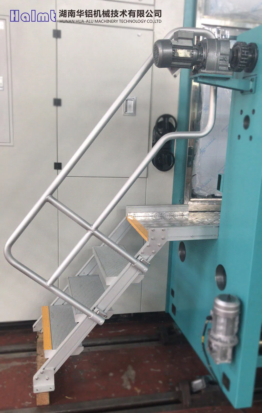 The Aluminium Fixed Ladders with Handrails for Factory