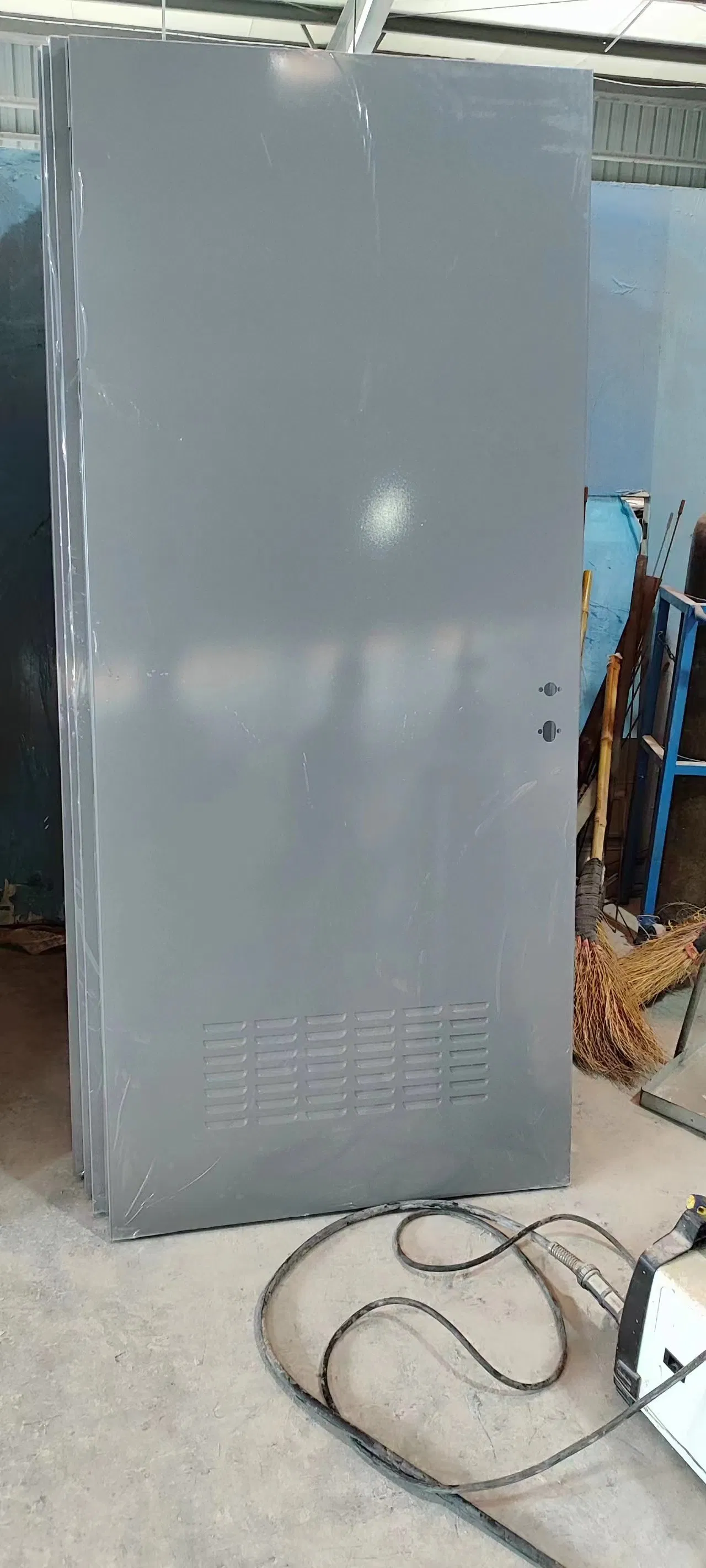 UL Listed 120 Minutes Fire Rated Louver Door with UL Certificated Fire Rated Louver on The Bottom