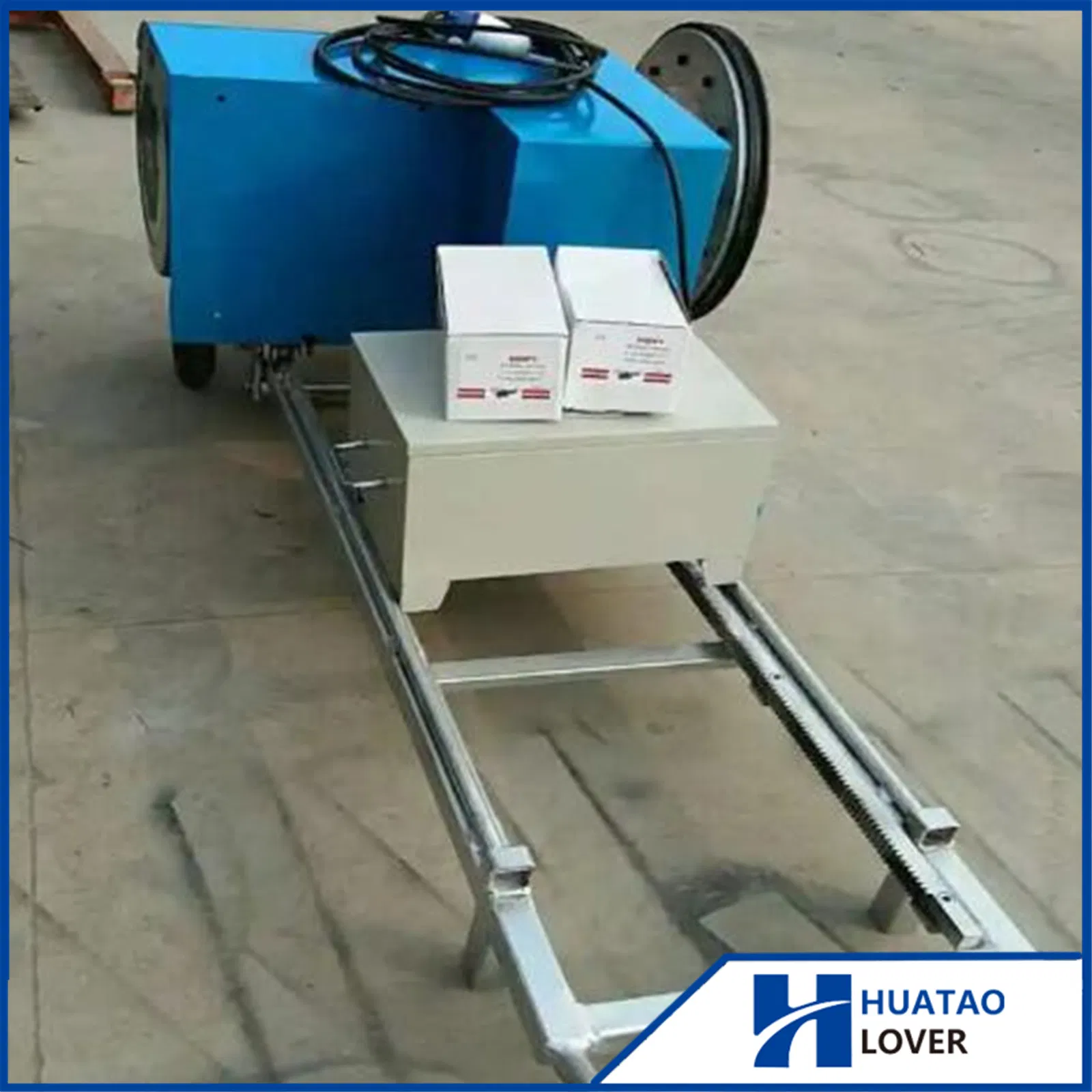 Алмазный канат для резки бетонных колонн