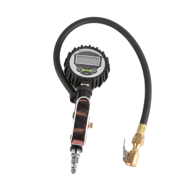 Цифровой манометр-насос для шин 200psi