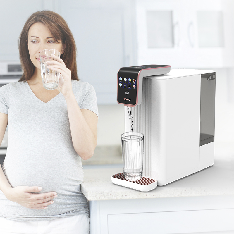 Desktop Drinking Water Purifier Reverse Osmosis Filtration System Can Add Hydrogen