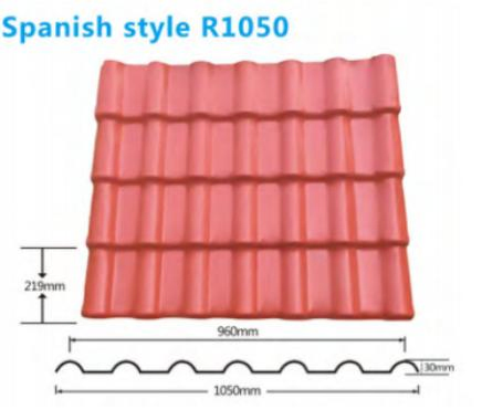 4 Layers Fireproof PVC Corrugated Plastic Roofing/Roof Sheet/Tile