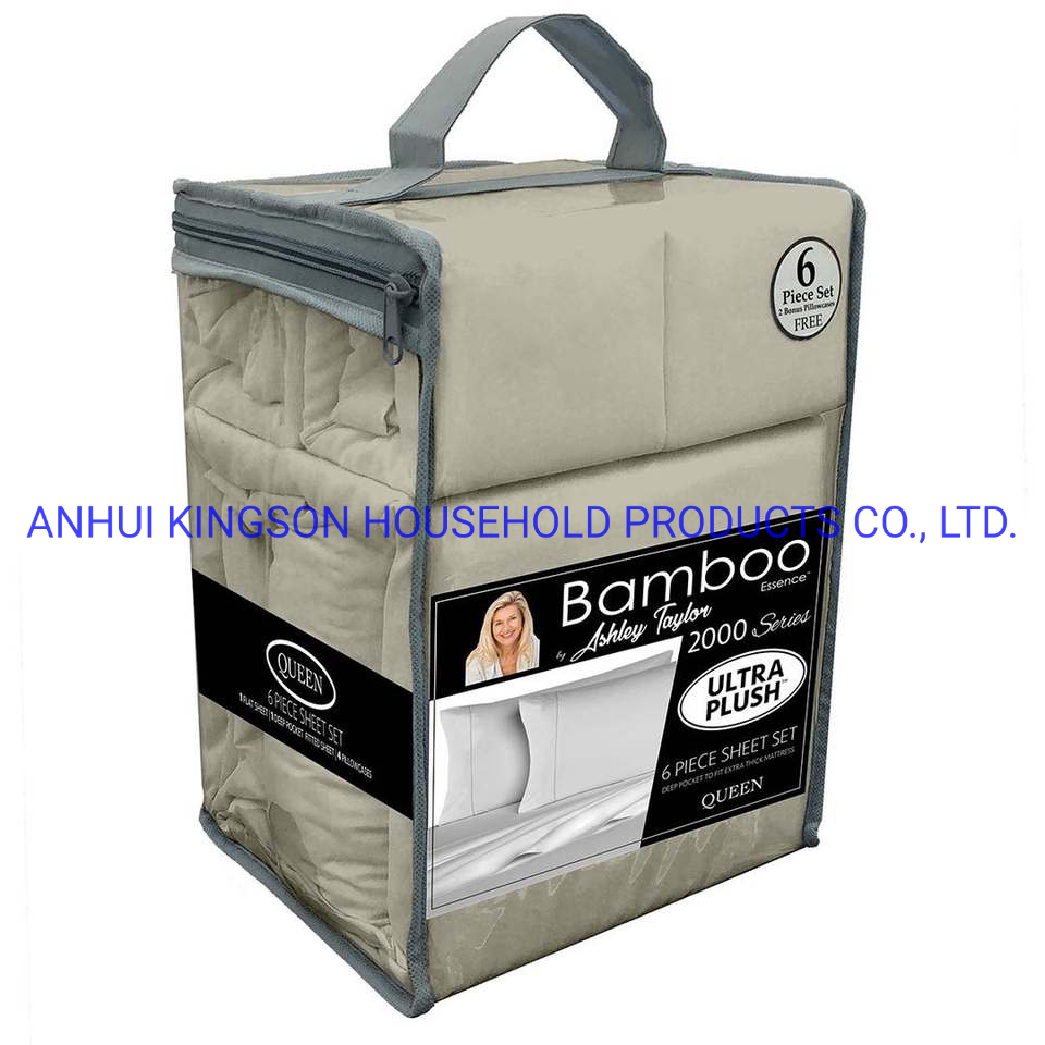 Cheap Price Printing 100% Polyester Microfiber Sheet Set 6PCS Queen Size