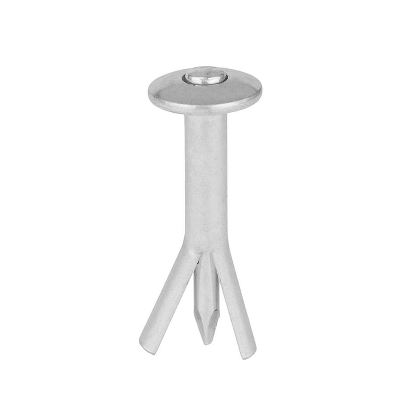 High Quality Galvanized Steel American Style Hammer Drive Nail Anchor Concrete Core Expansion Anchor M6/M8 100kg Capacity