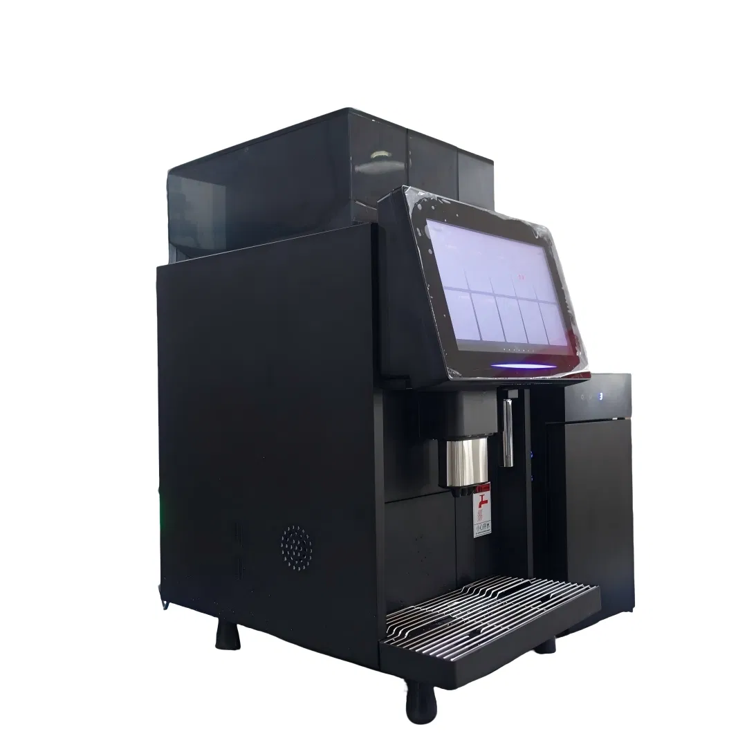 Touch Screen Commercial Espresso Cappuccino Latte Machine Le330A Hot Water