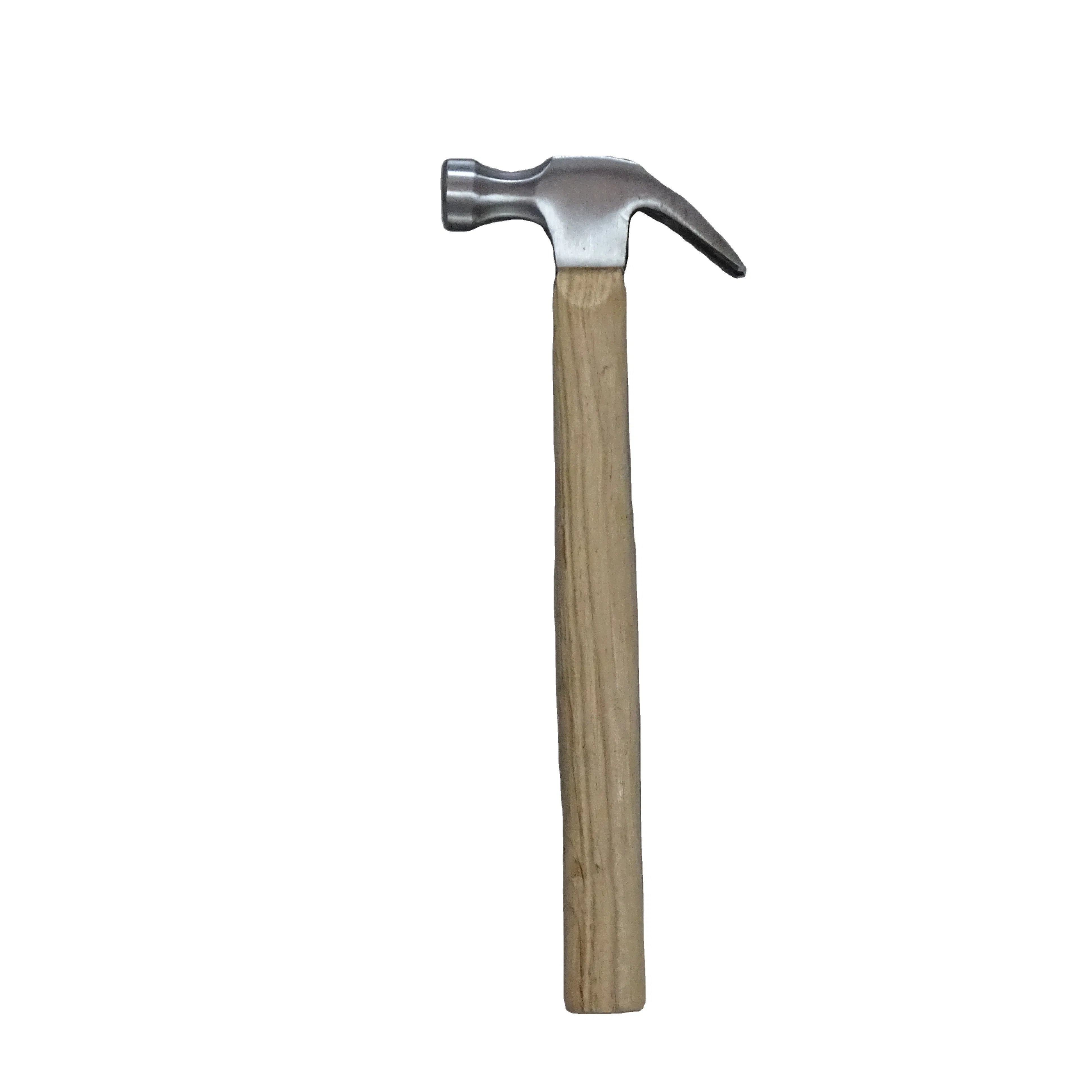 Wholesale High Quality Claw Hammer with Wooden Handle 0.25kg-0.75kg Customizable OEM