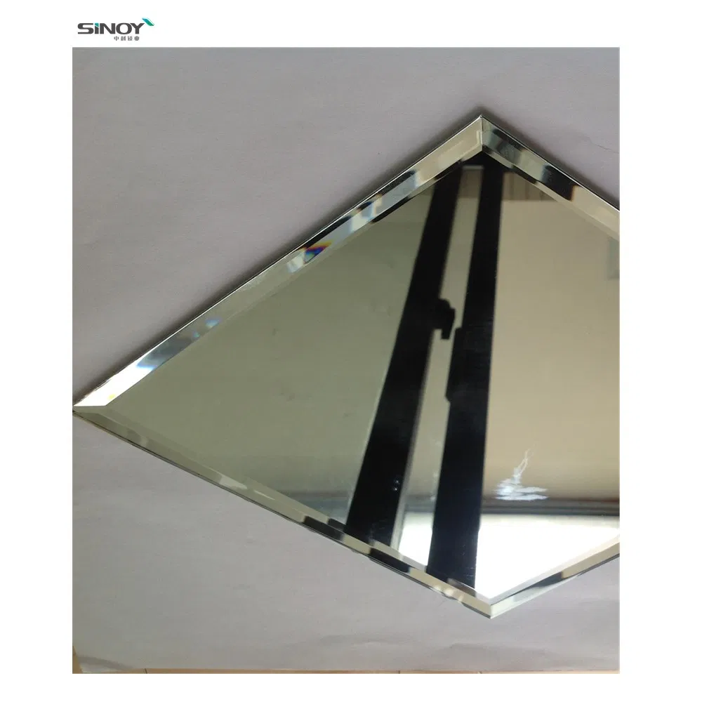 Affordable Price Finished Door Mirror with Beveled Shapes