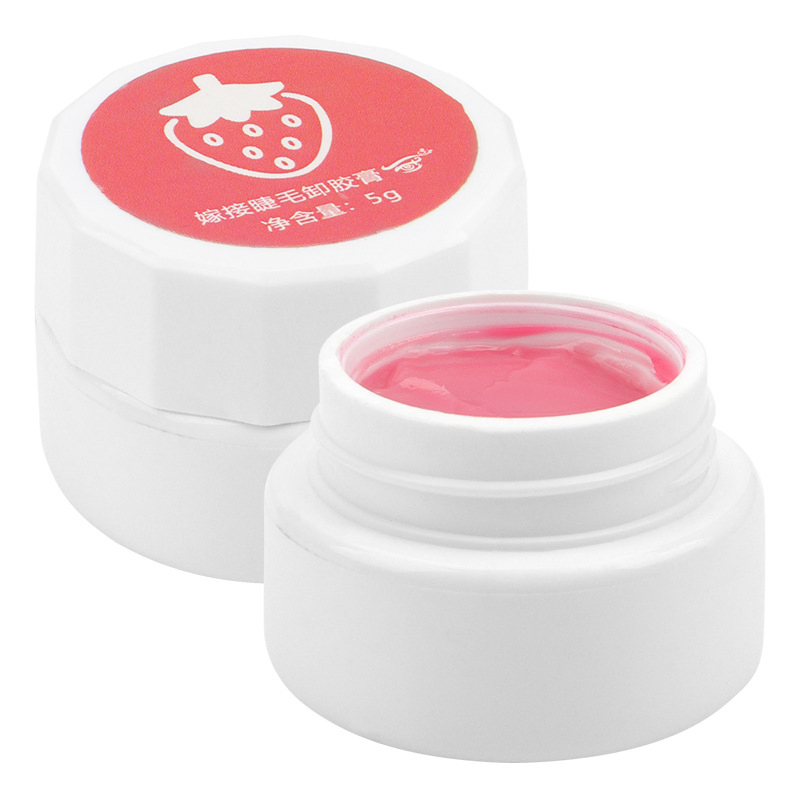 Mt Lashes Lash Gel Remover for Professional Eyelash Extensions 10g Dissolves Powerful Eyelash Extension Glue Low Irritation Cream for Sensitive Skin