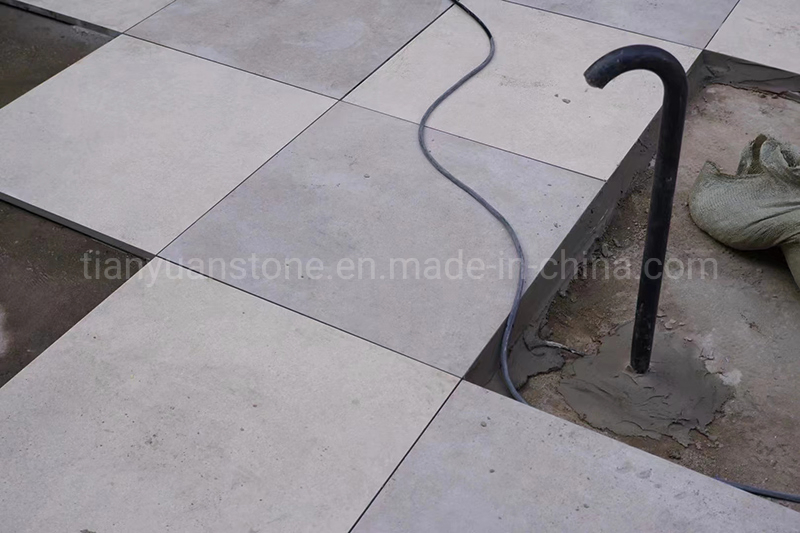 Courtyard Patio Stone Sawn Cut Limestone Paving Stone, Limestone Paver