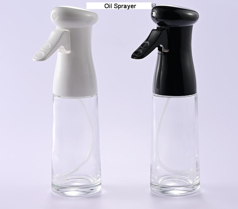 Hot Sale New Design 200ml Glass Cruet Bottle Oil Sprayer