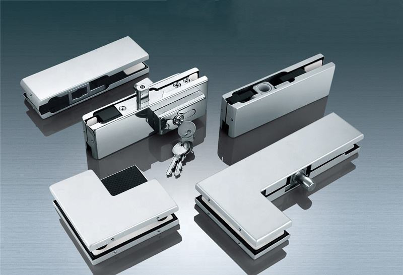 CE Heavy Duty Stainless Steel Frameless Door Sidelite Transom Glass Patch Fitting